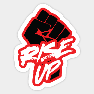 Rise Up Fist Sticker